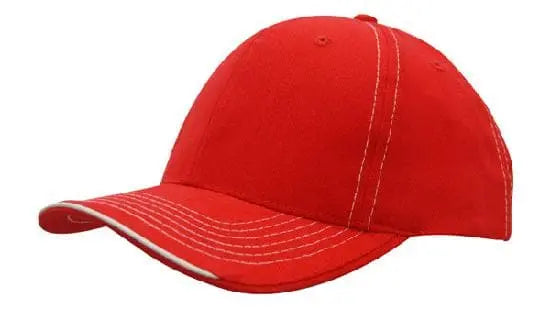 Headwear Cap With Contrast Sts & Sandwich X12 - 4097 - City Workwear